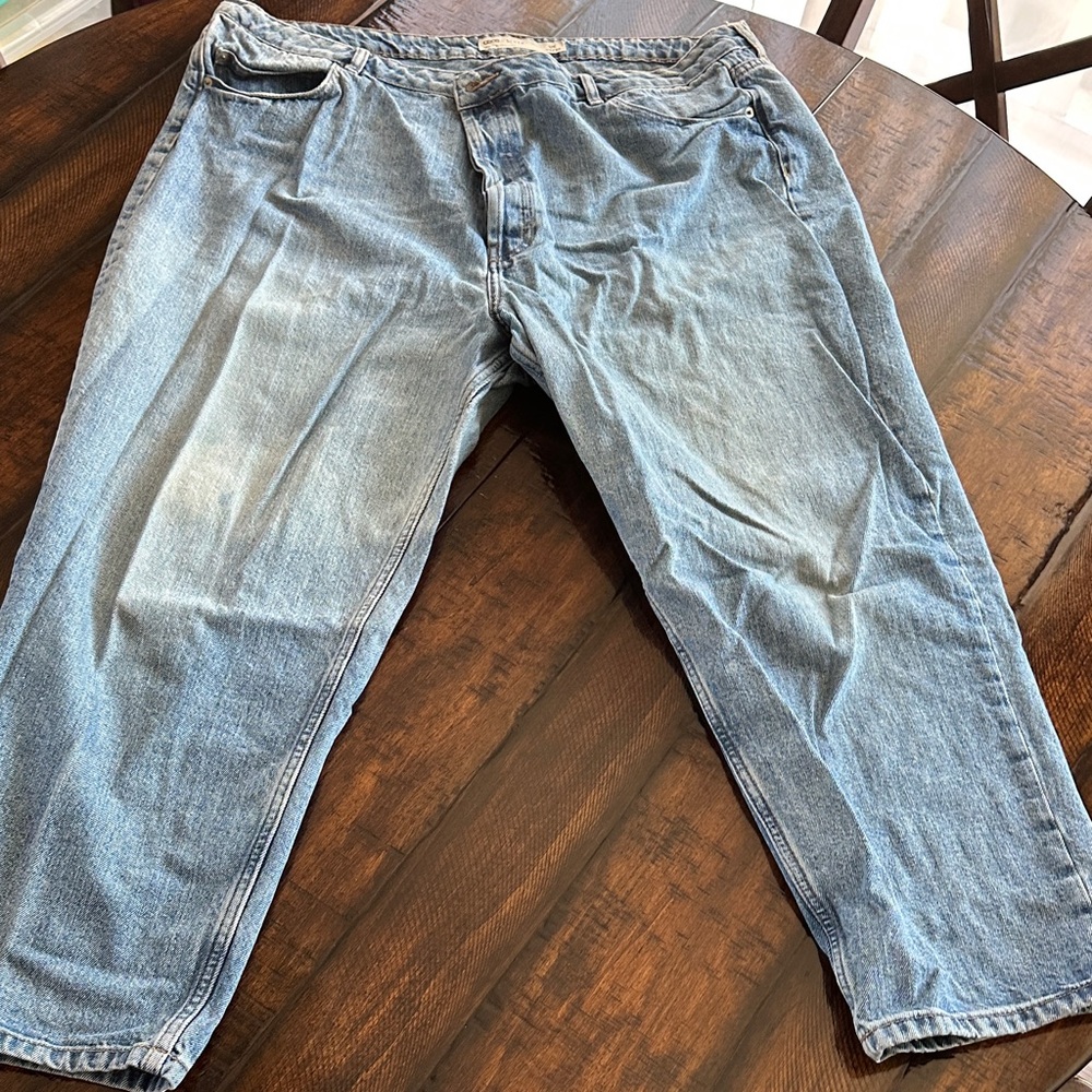 ASOS Light Blue Relaxed Fit Jeans